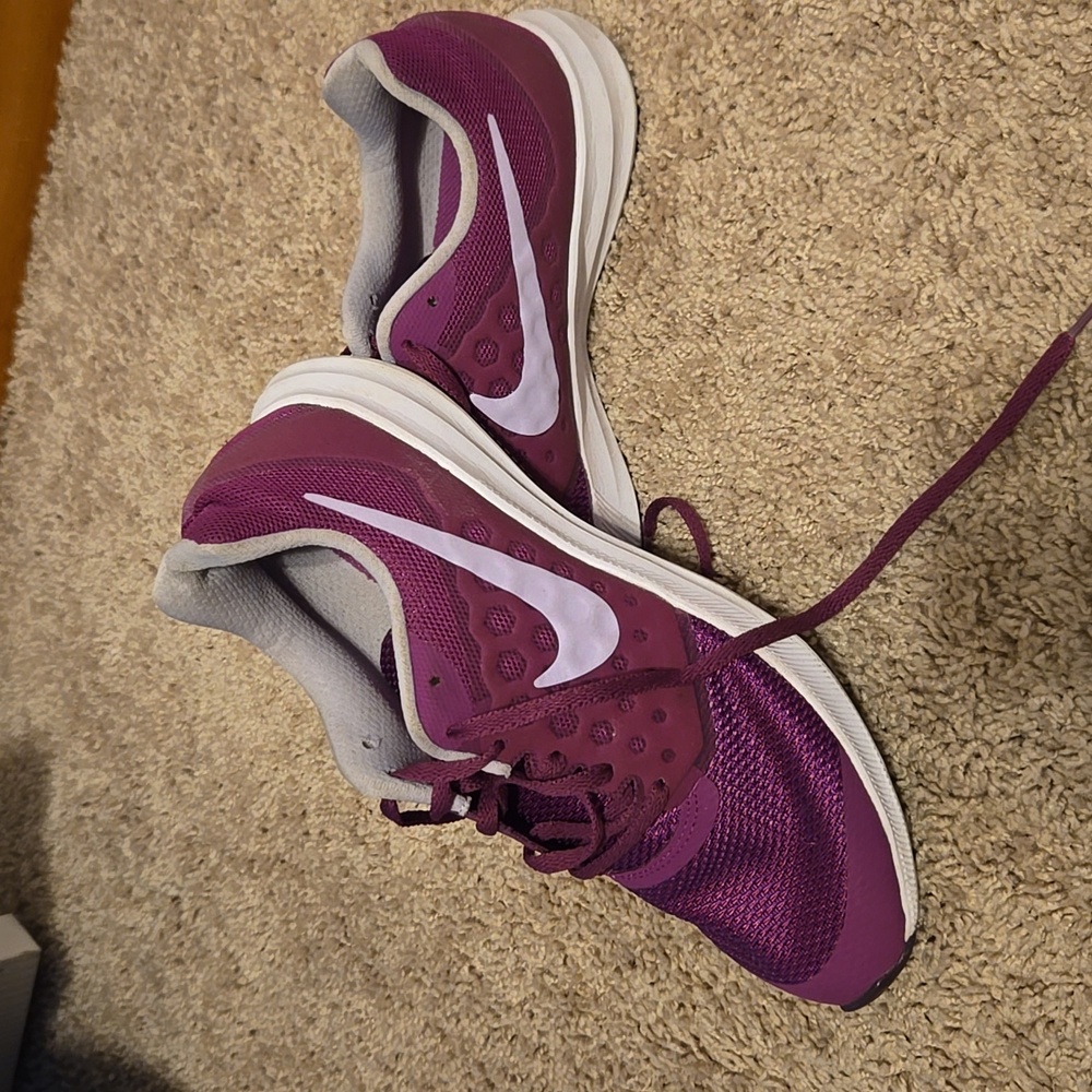 Purple nike downshifters